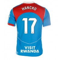Atletico Madrid David Hancko #17 Tretí Ženy futbalový dres 2025-26 Krátky Rukáv